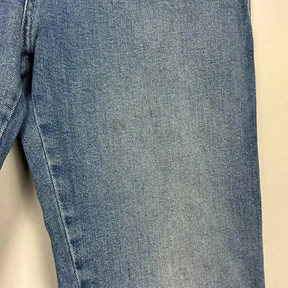 Free People High Rise Straight Leg Jeans Size 29 - Picture 3 of 5